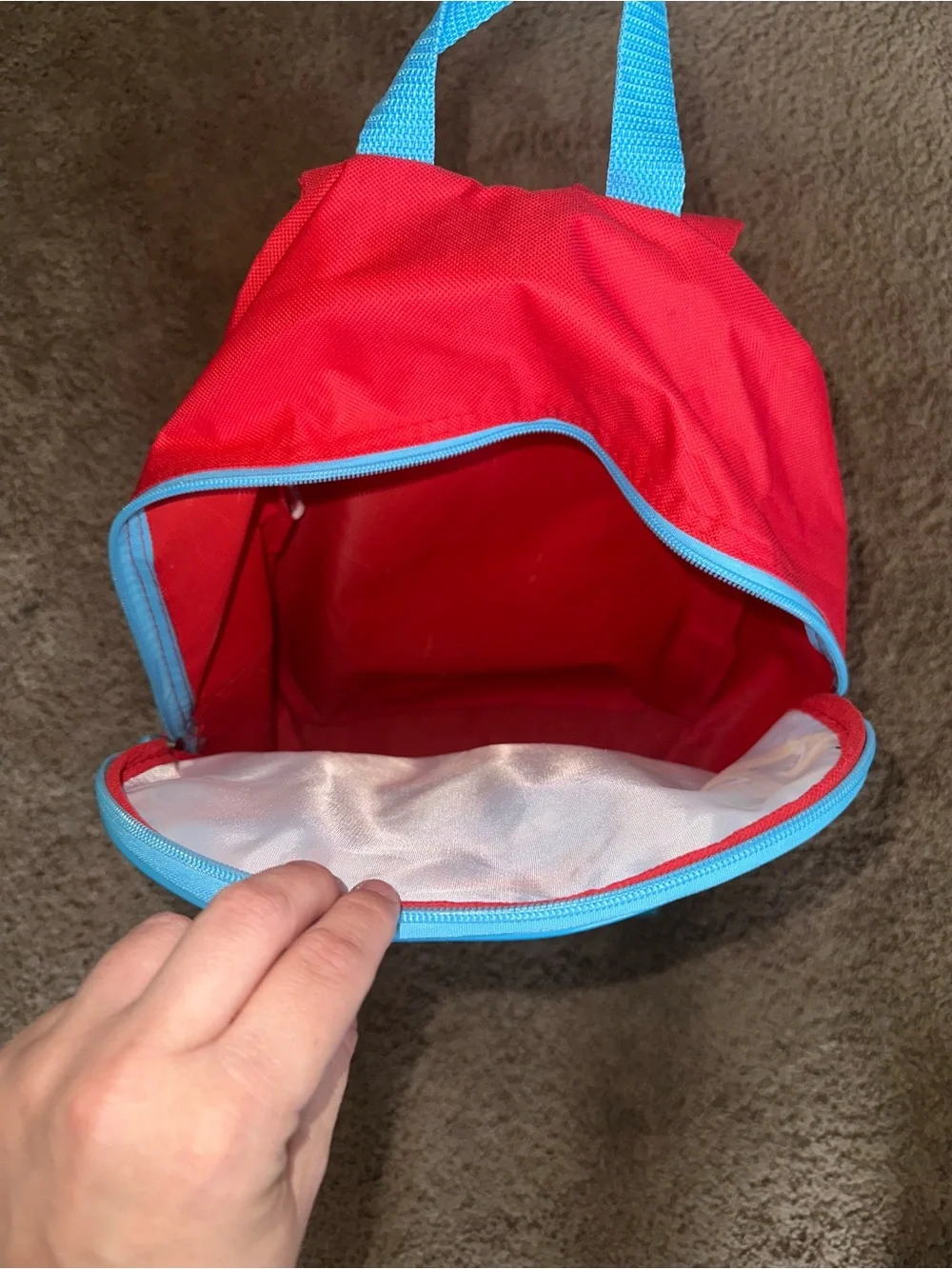 Paw Patrol Kids Backpack – Blue, Pink & Red Character Print